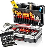 KNIPEX Werkzeugkoffer Vision27 Sanitär 52-teilig 200 mm, 00 21 21 HK S