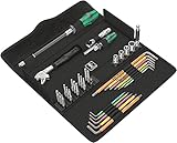 Wera Kraftform Kompakt F 1 Schraubwerkzeugsatz für Fensterbauer, 35-teilig